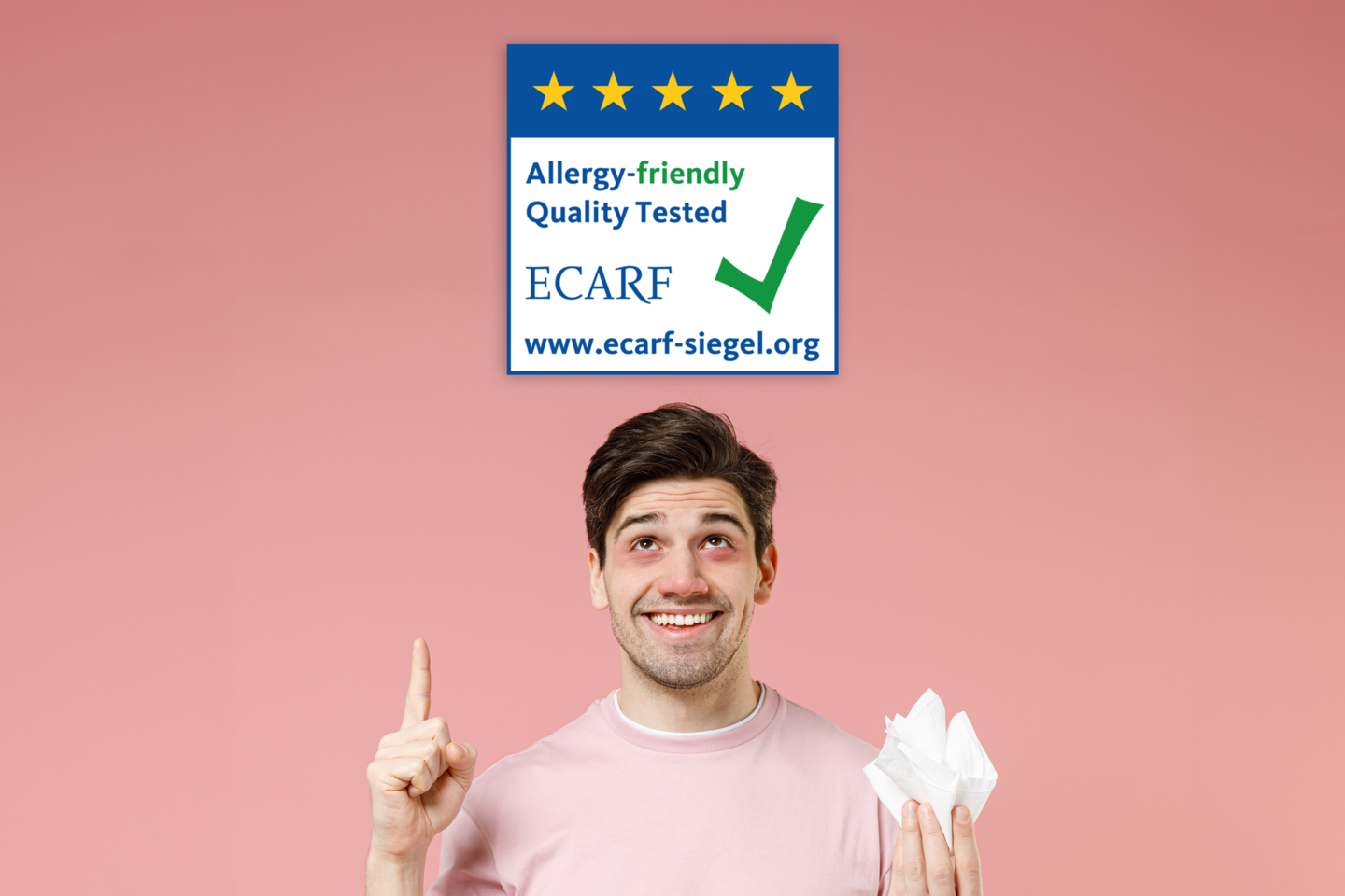 BONECO Air Purifier allergie certified ECARF